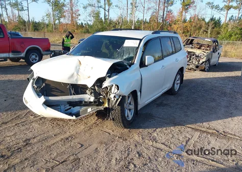 2008 Toyota Highlander from USA, damaged, VIN JTEDS44A482049252